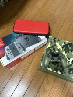 Nintendo Switch本体とPS4限定カラーのサムネイル