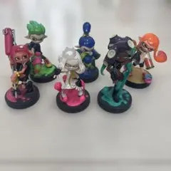 スプラトゥーン　アミーボ　6体セット