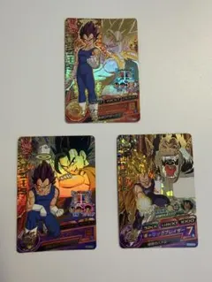 ドラゴンボールヒーローズ　ベジータセットのサムネイル