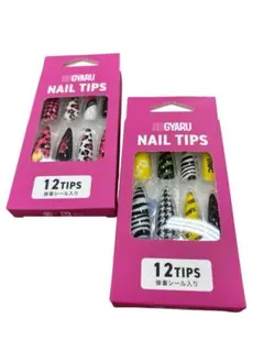 小学生ギャルメディア KOGYARU ネイルチップ ピンク イエロー