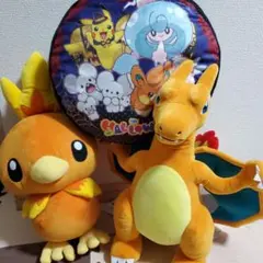 ポケットモンスター リザードン リバーシブルクッション 楽しいハロウィン