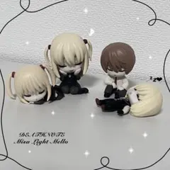 DEATHNOTE カプセルトイ ミニフィギュア 4点セットのサムネイル