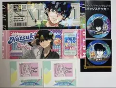 サカモトデイズ 朝倉シン 最強ジャンプステッカー バースデイ缶バッジ