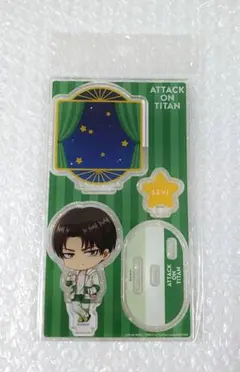 進撃の巨人　リヴァイ　ルームウェアver.　ジオラマ　アクリルスタンド　パジャマ