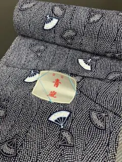 浴衣　反物　着尺　綿　リップル　ゆかた　凹凸生地