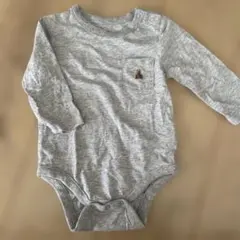 baby GAP グレー ロンパース 3-6ヶ月