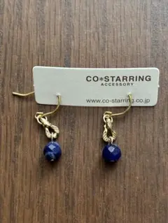 CO*STARRING ブルービーズ フックピアスのサムネイル