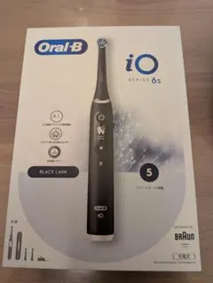 ブラウン Oral-B iO Series 6s 電動歯ブラシ本体 ブラックラバのサムネイル