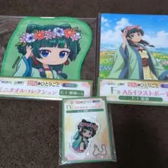 薬屋のひとりごと Webくじ E賞 ミニタオル 猫猫