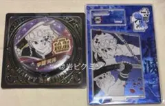 鬼滅の刃　宇髄天元　バースデイ　名場面ジオラマフィギュア　缶バッジ　ジャンプ