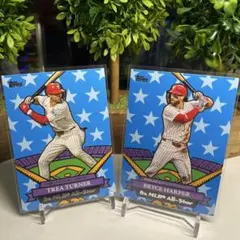 Trea Turner & Bryce Harper MLBカードセット