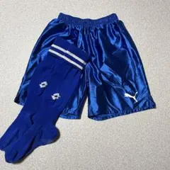 当日発送✨美品✨PUMA プーマ　ハーフパンツ　ソックス　セット　青