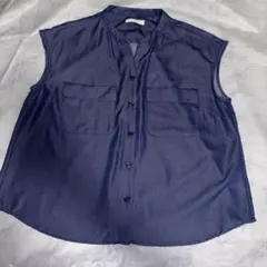 Te chichi ポケット付 スリーブ シャツ M