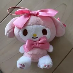 マイメロディ マスコット ぬいぐるみ ピンク
