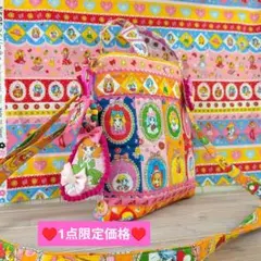 ❤おとめちっくパーティー♥マチ付きパッチワークトートバッグ❤ ショルダー紐セット