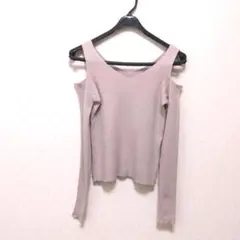 グレイグ  GRL オープンショルダーニット