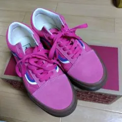 バンズ　スニーカー　ピンク　OLDSchool