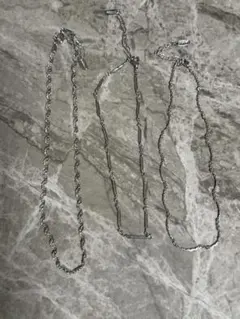 jouetie チェーンネックレス　3連