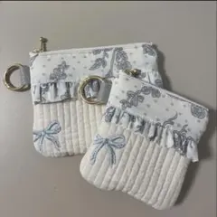 リバティ　ヌビポーチ　フリルポーチセット　母の日　ハンドメイド　限定1セット