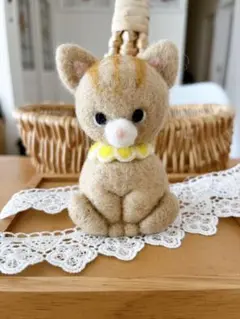羊毛フェルト猫のサムネイル