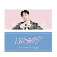 SUPERJUNIOR YESUNG サランへスローガンタオル - メルカリ