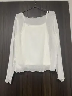 シアートップス キャミセット