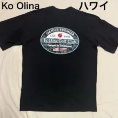 美品】キャバン アートTシャツ 黒 コスタリカ ユニセックス オーバー