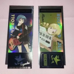 魔法少女まどか☆マギカ まどマギ チケット風カード 美樹さやか 巴マミ