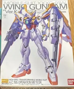 バンダイ1/100ガンプラMGウイングガンダムVer.Ka未開封のサムネイル