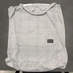 抱っこ紐カバー フード付き グレー 冷感素材