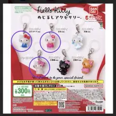 ハローキティ めじるしアクセサリー ３点セット スタンダード お花 チャーミー