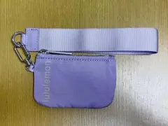 lululemon コインケース リストレット パープル