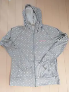 OP sunwear ドット柄フード付きラッシュガード