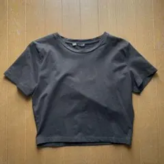 ZARA ザラ　ミニT 黒 ブラック　L