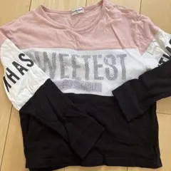 長袖カットソー 薄手　ロンT 130cm