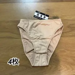 OKD バレエ用アンダーウェア Mサイズ ベージュ　4枚