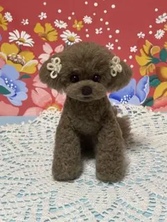羊毛フェルト トイプードルのサムネイル