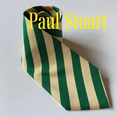 ネクタイ Paul Stuart ブランド品SILK レジメンタル　リクルートのサムネイル