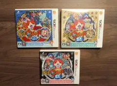 妖怪ウォッチ2 本家 真打 3DS ソフト 2本セット+ジャンク元祖おまけ