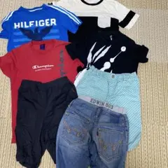 まとめ売り☆Tシャツ　ハーフパンツ　7点セット　150 160