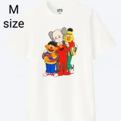 KAWS×Uniqlo×SesameStreetTシャツMカウズセサミストリート