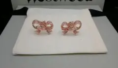 ヴィヴィアンウエストウッド　リボンオーブ　ピアス