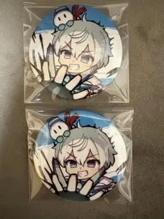 ドズル社　シブツタ缶バッジ　おらふくん