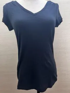 【新品未着用】レディース　黒　バナナリパブリック　Tシャツ　ブラック　NY購入