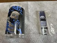 ヒロアカ 心操人史 グラス&アクリルキーホルダー 2点