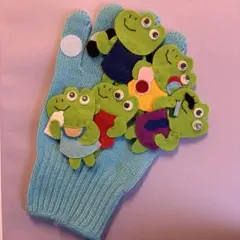 SALE手袋シアターワニの家族