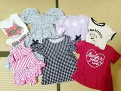 S*I様 まとめ売り！女の子キッズ服セット 7点ワンピース Tシャツ水着トップス