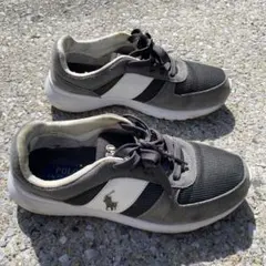 Polo Ralph Lauren スニーカー グレー/ブラック
