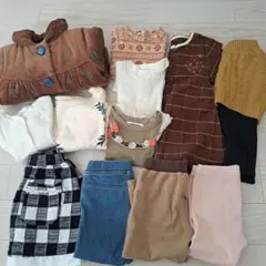 SALE　子供　女の子　冬服まとめ売り12点　キッズ　　秋服