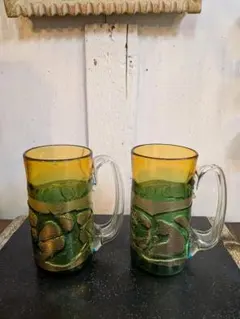 骨董　現代アート　北洋硝子　秋村実　作品　紫千巻　輪花碗　氷コップ　１客 2025年最新】津軽びいどろ 秋村実の人気アイテム - メルカリ